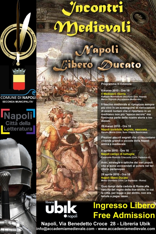 Incontri Medievali III Edizione: Napoli Libero Ducato